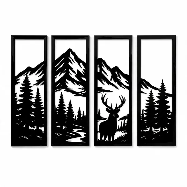 Black_Glossy_Acrylic_Wall_Art_For_Home_And_Office_Wall_Decoration