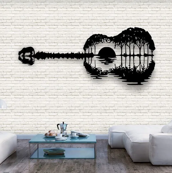 Black_Glossy_Acrylic_Wall_Art_For_Home_And_Office_Wall_Decoration