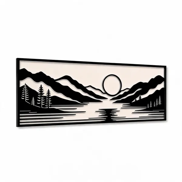 Black_Glossy_Acrylic_Wall_Art_For_Home_And_Office_Wall_Decoration