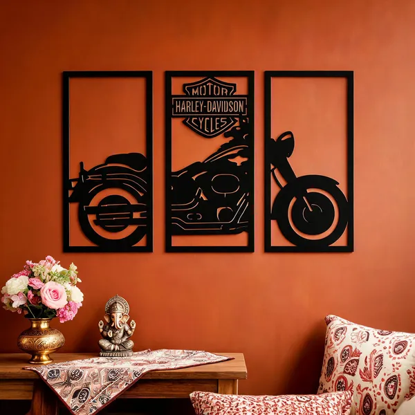 Black_Glossy_Acrylic_Wall_Art_For_Home_And_Garage_Wall_Decoration