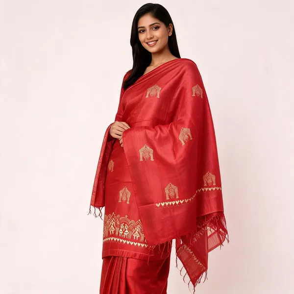 Red_Premium_Katan_Silk_Saree_For_Women