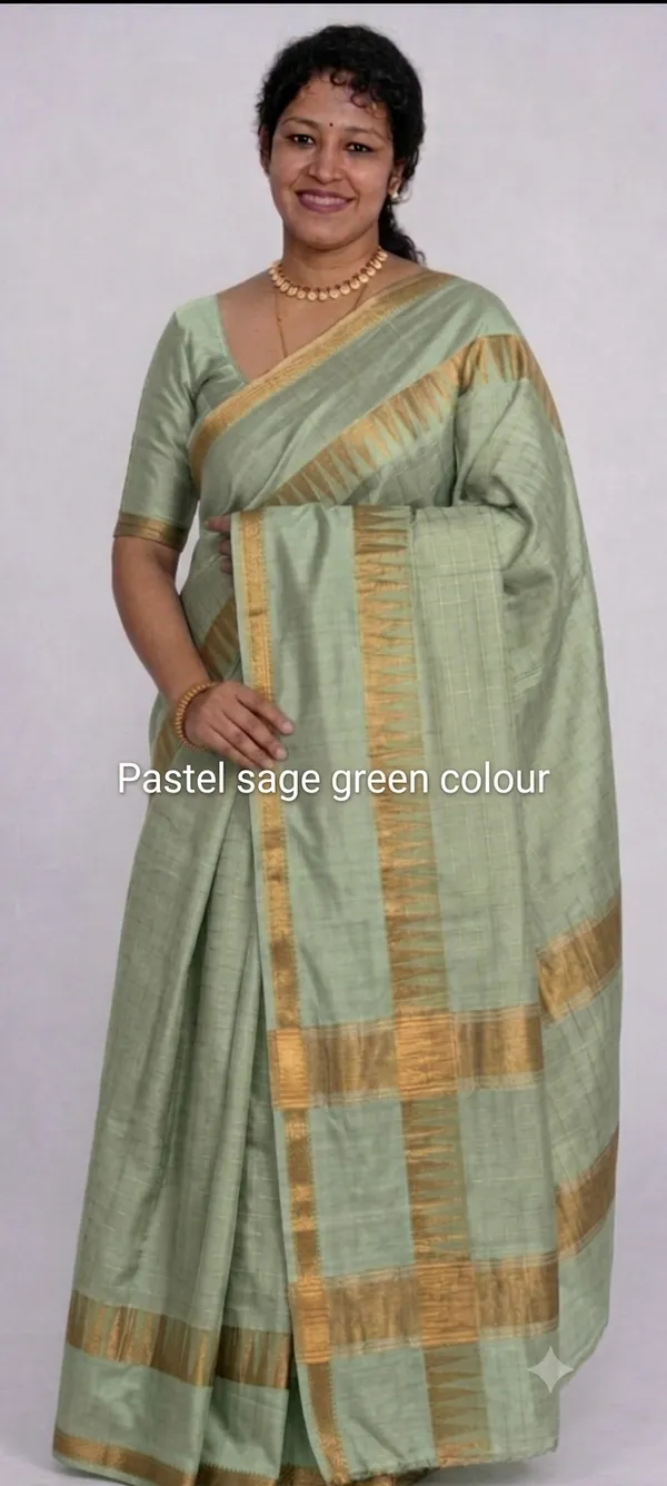 Green_And_Golden_Premium_Kota_Silk_Saree_For_Women