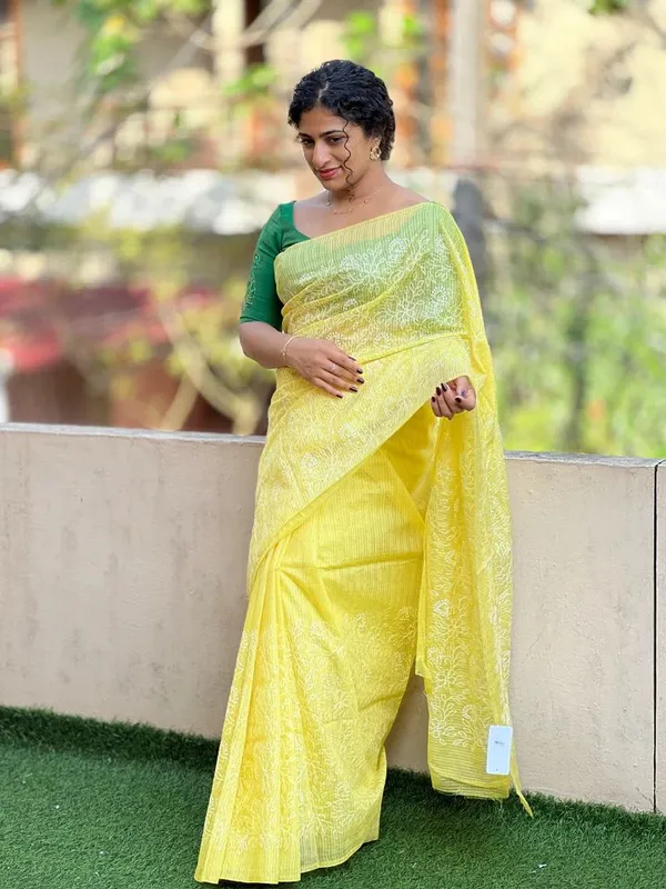 Green_And_Yellow_Premium_Kota_Doria_Silk_Saree_For_Women