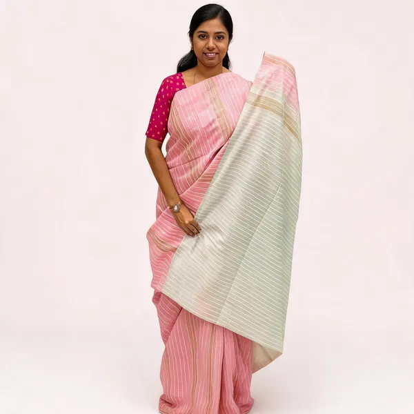 Pink_Premium_Kota_Silk_And_Bamboo_Silk_Saree_For_Women