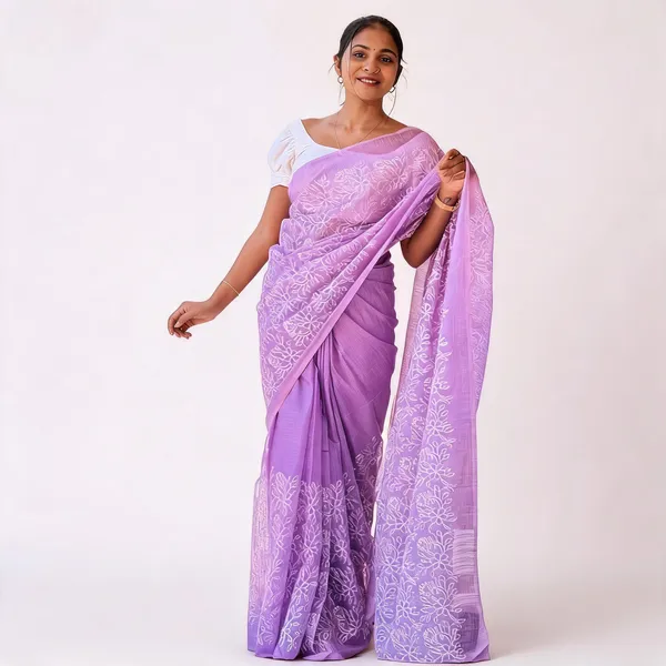 Lavender_Premium_Kota_Doria_Silk_Saree_For_Women