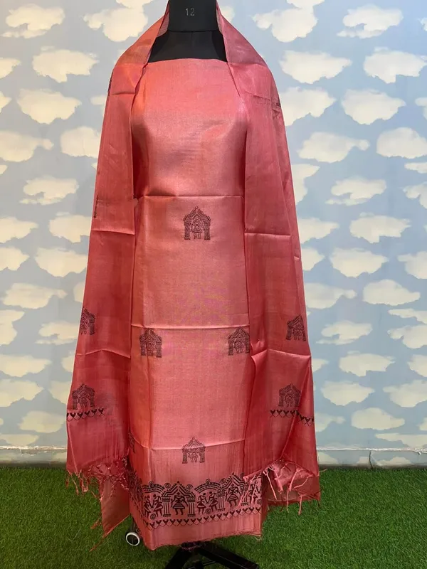 Pink_Premium_Katan_Silk_Unstitched_Suit_Set_For_Women