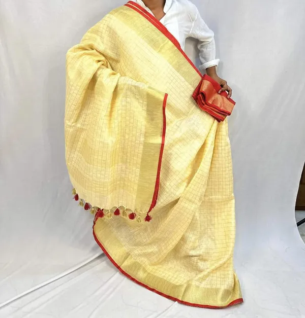 Red_And_Yellow_Premium_Linen_By_Linen_Saree_For_Women
