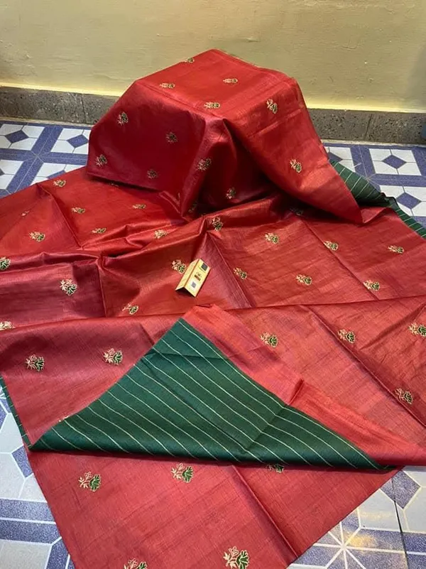 Red_And_Green_Premium_Kota_Silk_Saree_For_Women