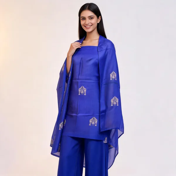 Blue_Premium_Kota_Silk_Saree_For_Women