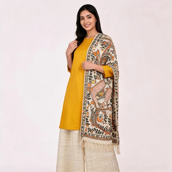 Yellow_Premium_Cotton_Dupion_Unstitched_Suit_Set_For_Women
