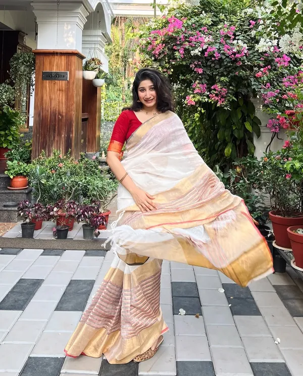 Off_white_Semi_Linen_Maha-big_zari_border_saree