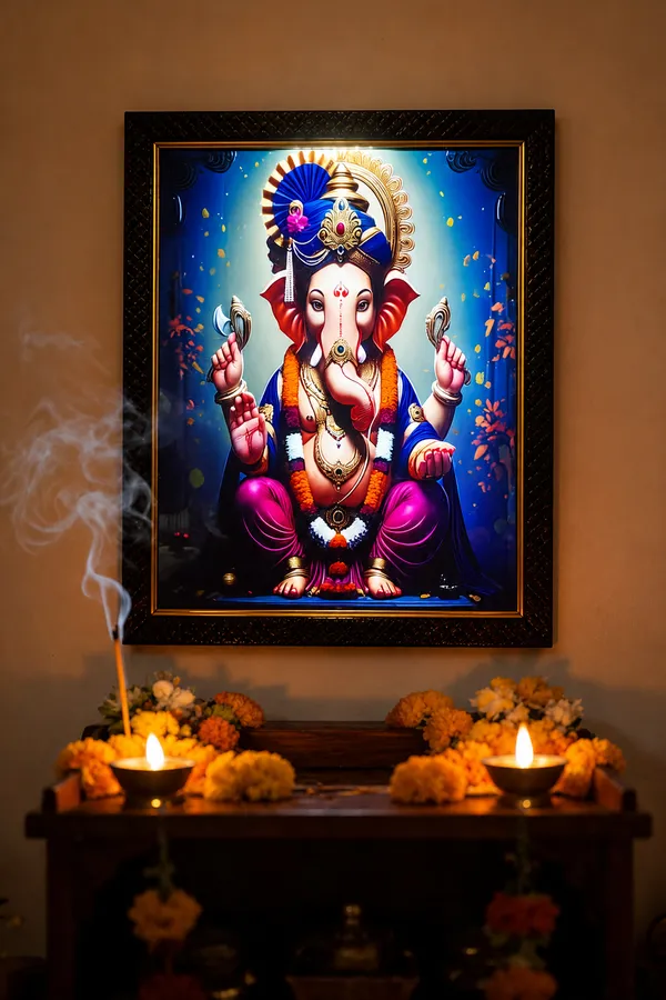 Multicolor_Mdf_Pvc_Devotional_Lord_Ganesha_Led_Backlit_Wall_Frame