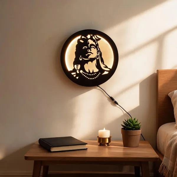 Black_Wooden_Devotional_Lord_Shiva_Silhouette_Carved_Led_Wall_Lamp