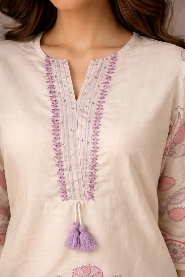 Ivory_Floral_Printed_Kurta_Set_With_Matching_Dupatta_For_Women_Swdh14
