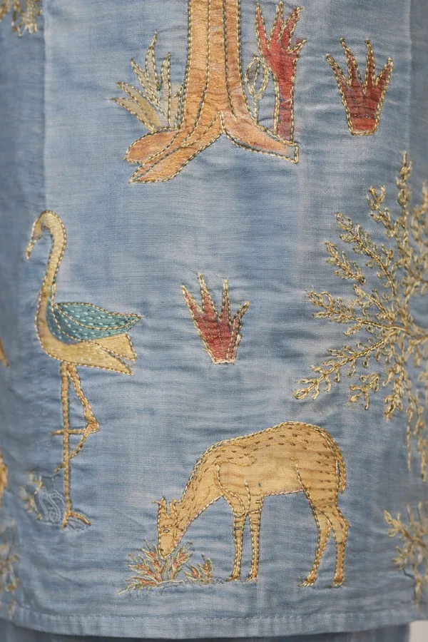Powder_Blue_Nature_Inspired_Printed_Kurta_Set_Swdh23