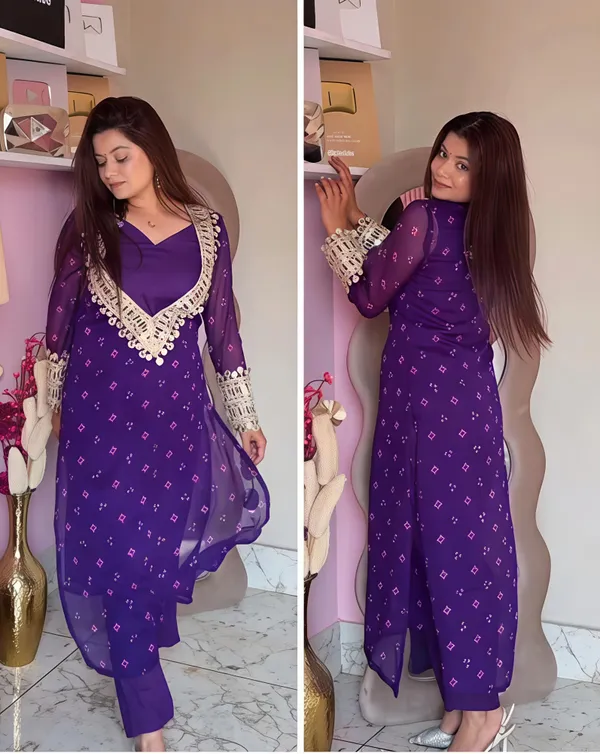 Velvet_Charm_Embroidered_Kurta_Set_Purple_Pink_Rd39_Purple