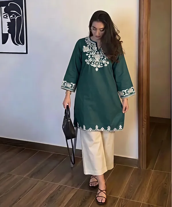 Presenting_Our_Premium_Heavy_Embroidery_With_Pocket_Jaipur_Cord_Set_Swsk61_Green