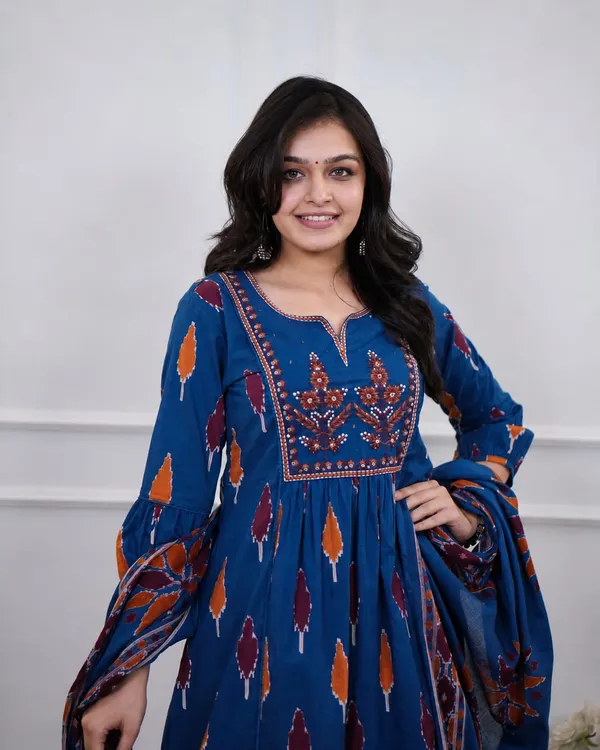 Cotton_Anarkali_Dress_Rd49_Black