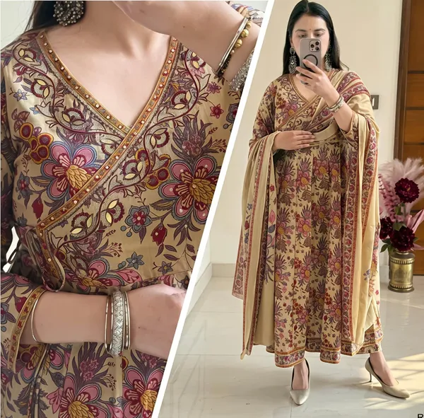 Premium_Kalamkari_Print_Anarkali_Set_Rd53