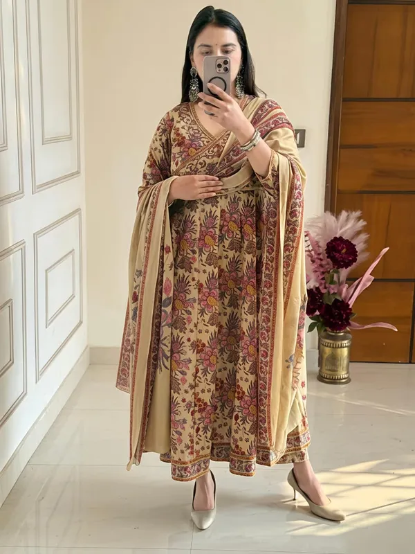 Premium_Kalamkari_Print_Anarkali_Set_Rd53
