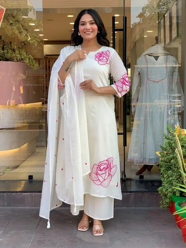 Premium_Cotton_Embroidered_Kurta_Pant_Dupatta_Set_Rd57