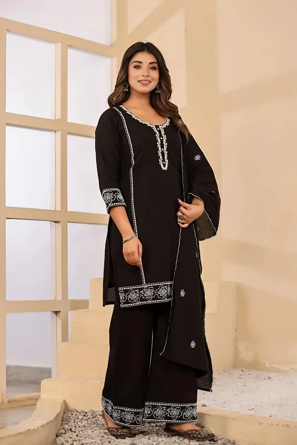 Meher_Grace_Three_Piece_Suit_Set_Swsk67_Black