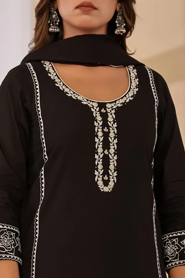 Meher_Grace_Three_Piece_Suit_Set_Swsk67_Black