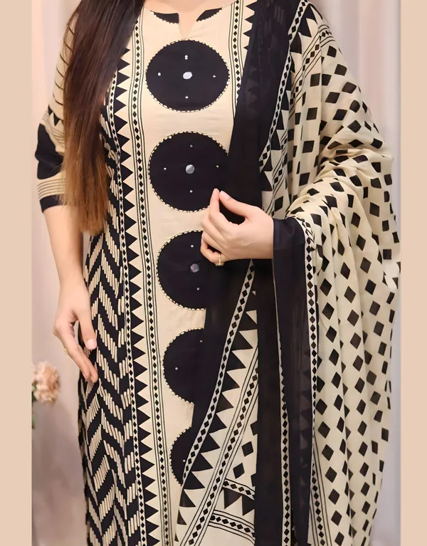 Vedika's_Polka_Black_Kurta_Set