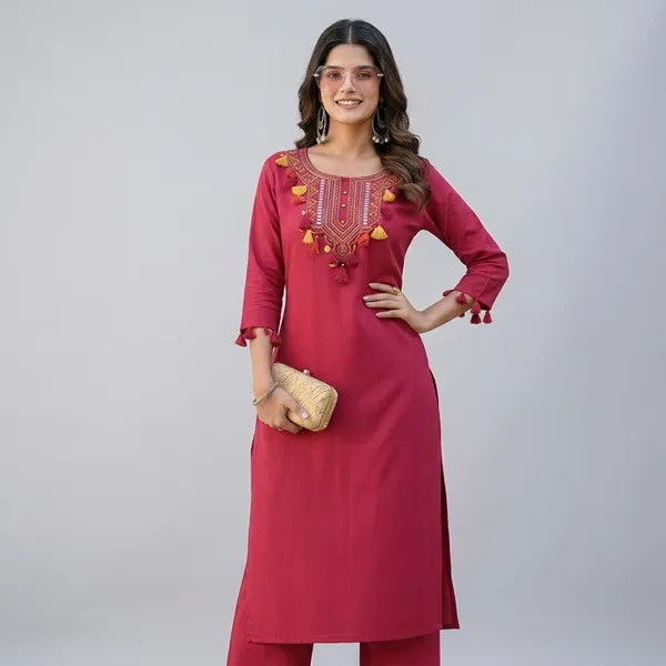 New_Stylish_And_Affordable_Beautiful_Look_Straight_Set_With_Beautiful_Print_And_Fabric_Pure_Cotton_Swsk08_Pink