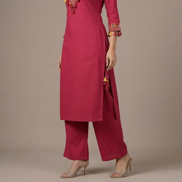 New_Stylish_And_Affordable_Beautiful_Look_Straight_Set_With_Beautiful_Print_And_Fabric_Pure_Cotton_Swsk08_Pink