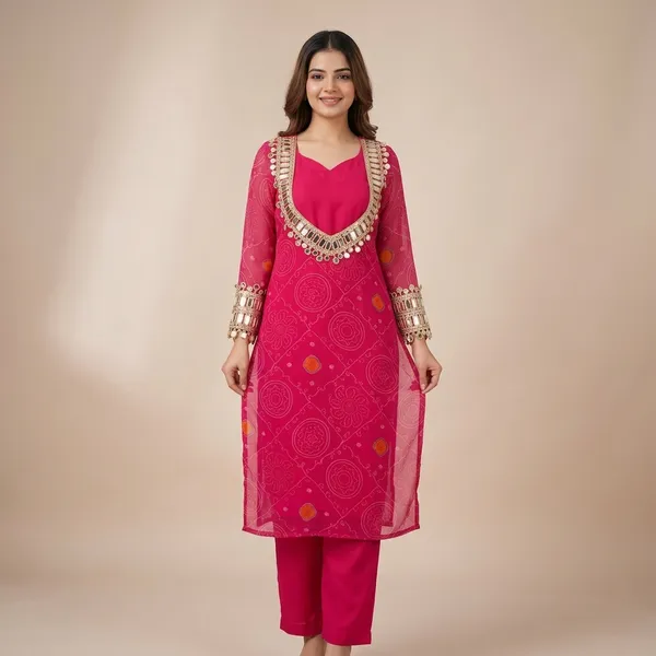 Velvet_Charm_Embroidered_Kurta_Set_Purple_Pink_Rd39_Pink