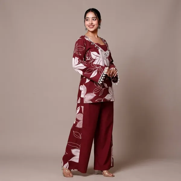 Adorn_Yourself_In_Festive_Elegance_With_This_Stunning_Maroon_Floral_Coord_Set_Rrrd37_Maheroon