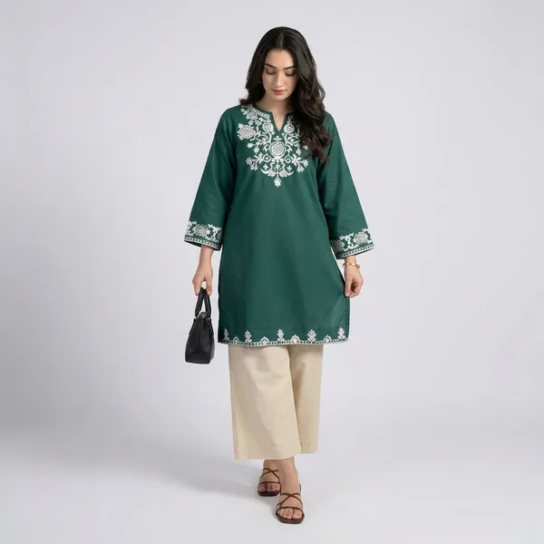 Presenting_Our_Premium_Heavy_Embroidery_With_Pocket_Jaipur_Cord_Set_Swsk61_Green