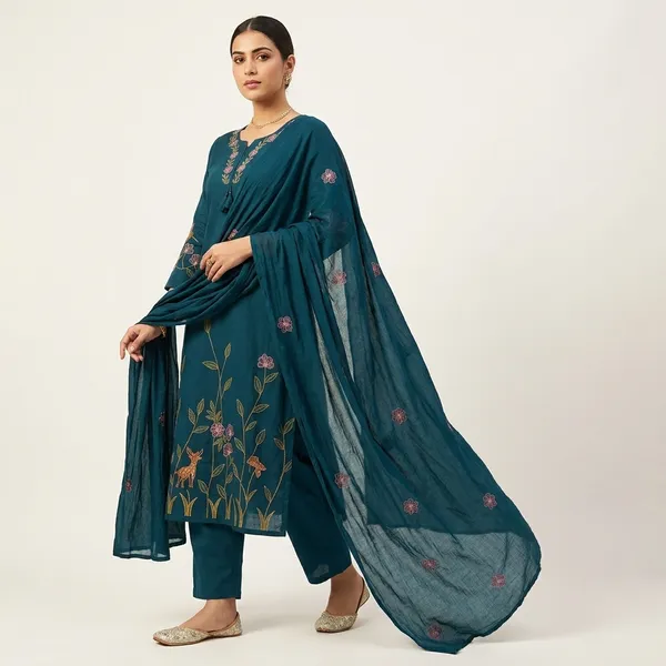 Kurti_With_Pent_With_Dupatta_Rd45