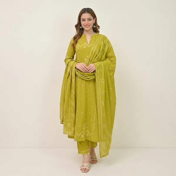 Royal_Bandhani_Grace_Suit_Set_Rd59_Lime_Green