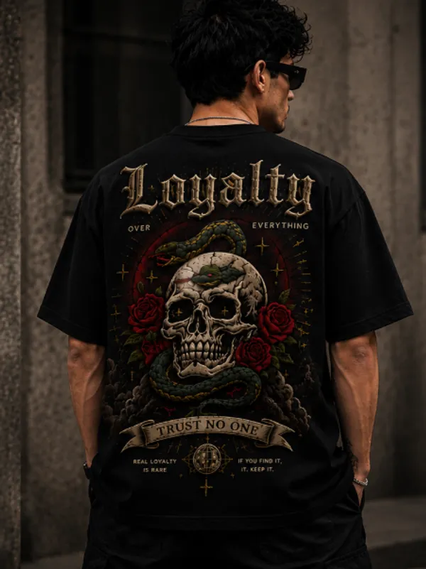 Loyalty_Over_Everything_Graphic_Tee_-_Black_Embroidered_Oversized_Drop_-_Shoulder_For_Unisex