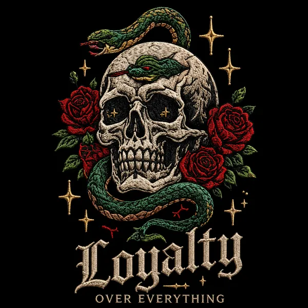 Loyalty_Over_Everything_Graphic_Tee_-_Black_Embroidered_Oversized_Drop_-_Shoulder_For_Unisex