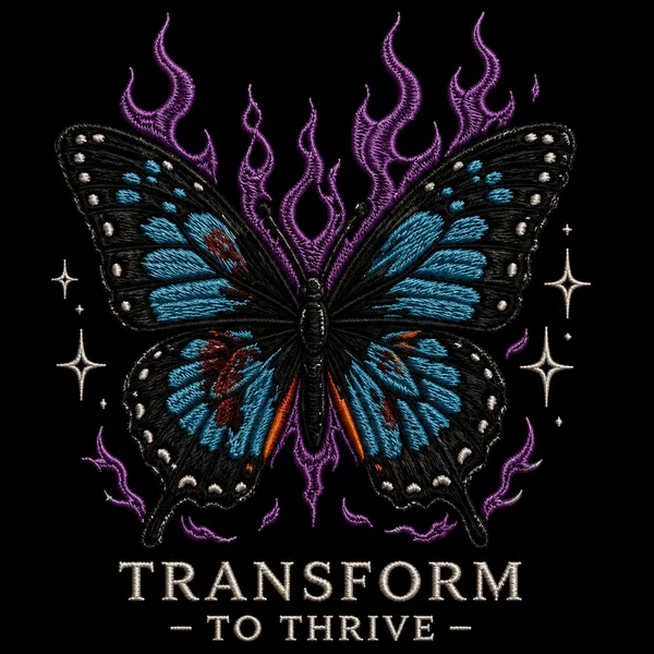 Transform_To_Thrive_Graphic_Tee_-_Black_Embroidered_Oversized_Drop_-_Shoulder_For_Unisex