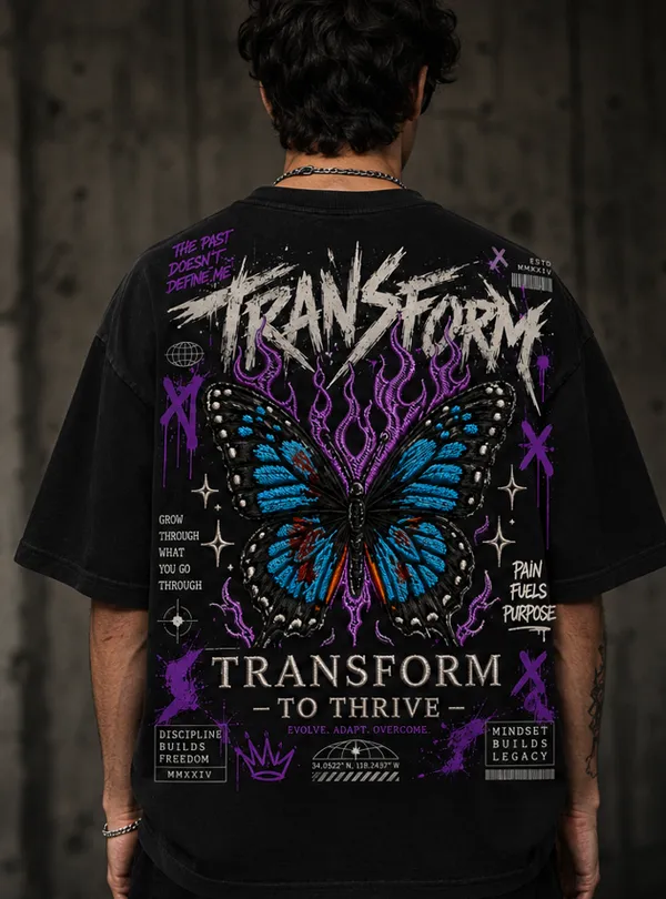 Transform_To_Thrive_Graphic_Tee_-_Black_Embroidered_Oversized_Drop_-_Shoulder_For_Unisex
