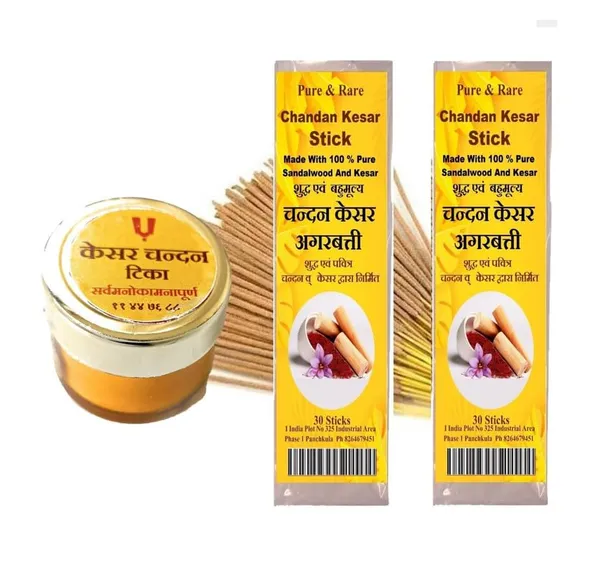 Sandalwood_Saffron_Tilak_Paste_And_Incense_Sticks_Set