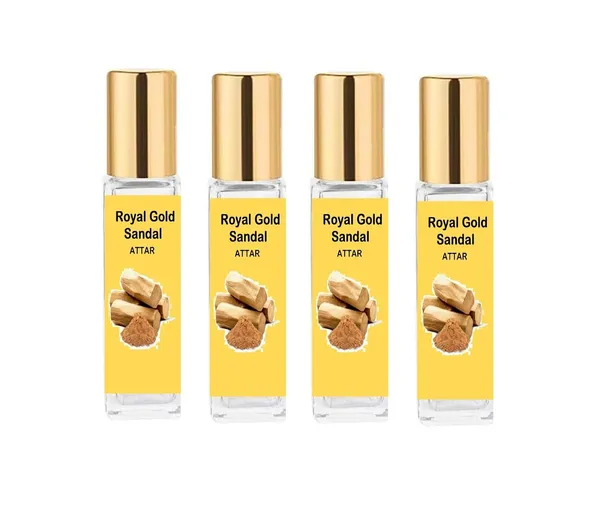 Snapsnop_Royal_Gold_Sandal_Attar_4_10ml_For_Pooja_Rituals_Spiritual_Worship_And_Personal_Use_Ittar