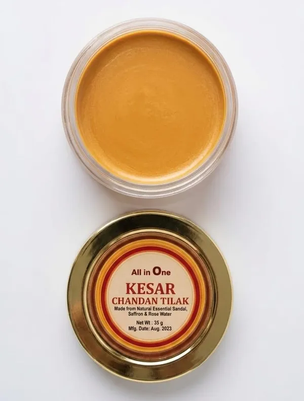 Snapsnop_Kesar_Chandan_Tilak_35g_Made_From_Natural_Essential_Sandalwood_Saffron_And_Rose_Water_With_Spiritual_Mantras_For_Fullfillment_All_Wisheses