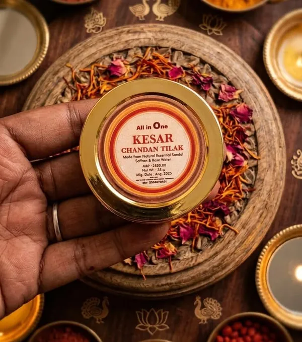 Snapsnop_Kesar_Chandan_Tilak_35g_Made_From_Natural_Essential_Sandalwood_Saffron_And_Rose_Water_With_Spiritual_Mantras_For_Fullfillment_All_Wisheses