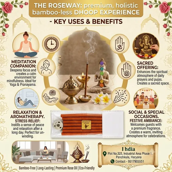 Rose_Fragrance_Premium_Bambooless_10_Dhoop_Sticks_For_Pooja_Meditation