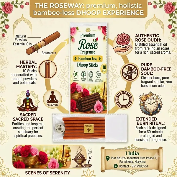 Rose_Fragrance_Premium_Bambooless_3_10_Dhoop_Sticks_For_Pooja_Meditation