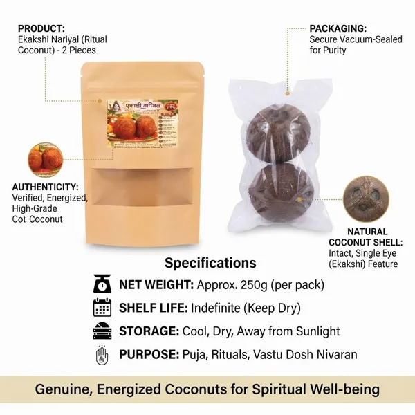 Snapsnop_Spiritual_Ekakshi_Nariyal_2_2_Pieces_For_Diwali_Pooja_Mandir