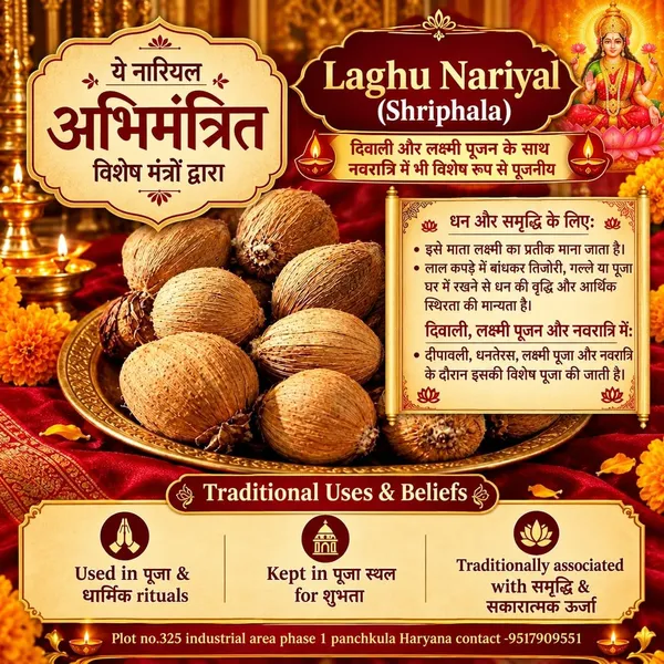 Snapsnop_Spiritual_Pooja_Laghu_11_Pc_Nariyal_For_Diwali_Pooja_Lakshmi_Ganesh_Worship