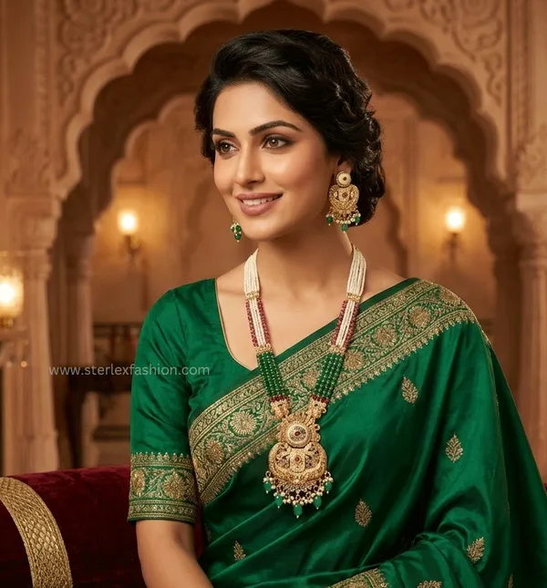 Meher_Dual_Tone_Kundan_Necklace_Set