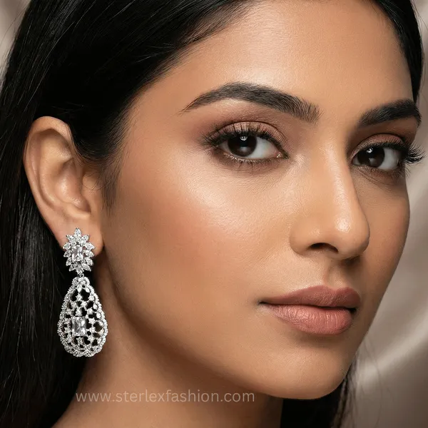 White_Bloom_Earrings