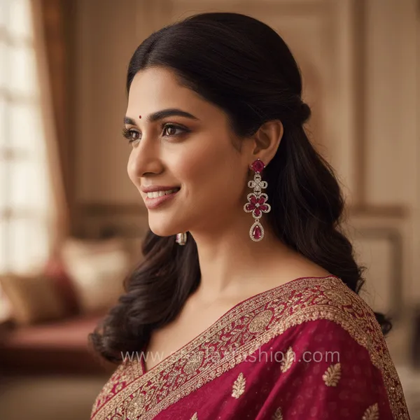 Ruby_Petal_Earrings
